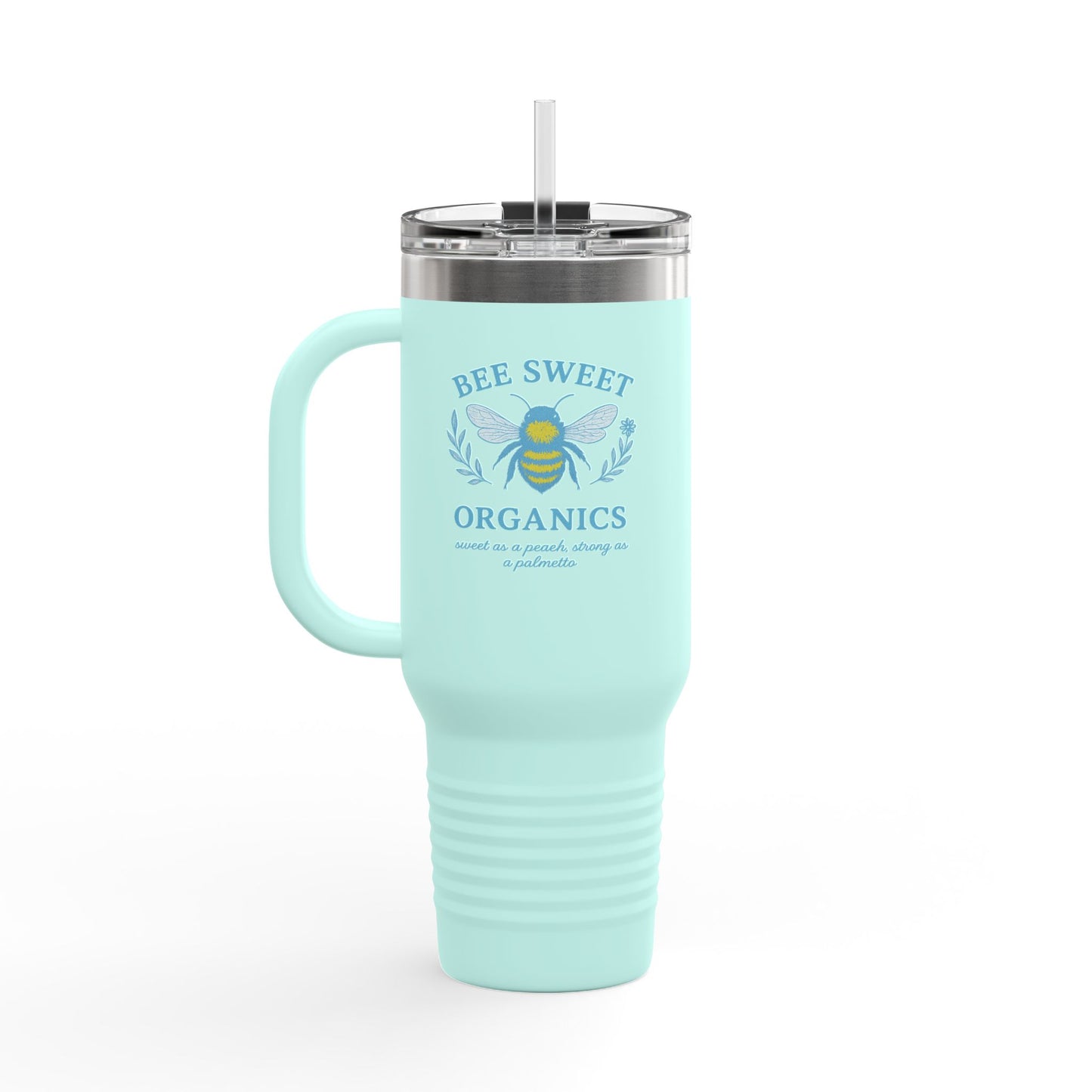 Bee Sweet Organics Travel Mug | Insulated Coffee Cup for On-the-Go | Perfect for Nature Lovers | Gift for Tea and Coffee Enthusiasts, [...]