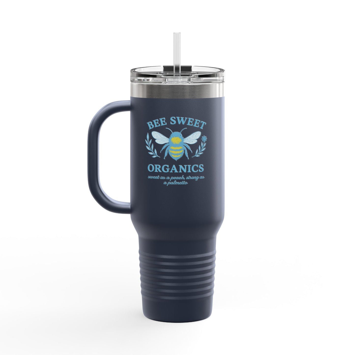 Bee Sweet Organics Travel Mug | Insulated Coffee Cup for On-the-Go | Perfect for Nature Lovers | Gift for Tea and Coffee Enthusiasts, [...]